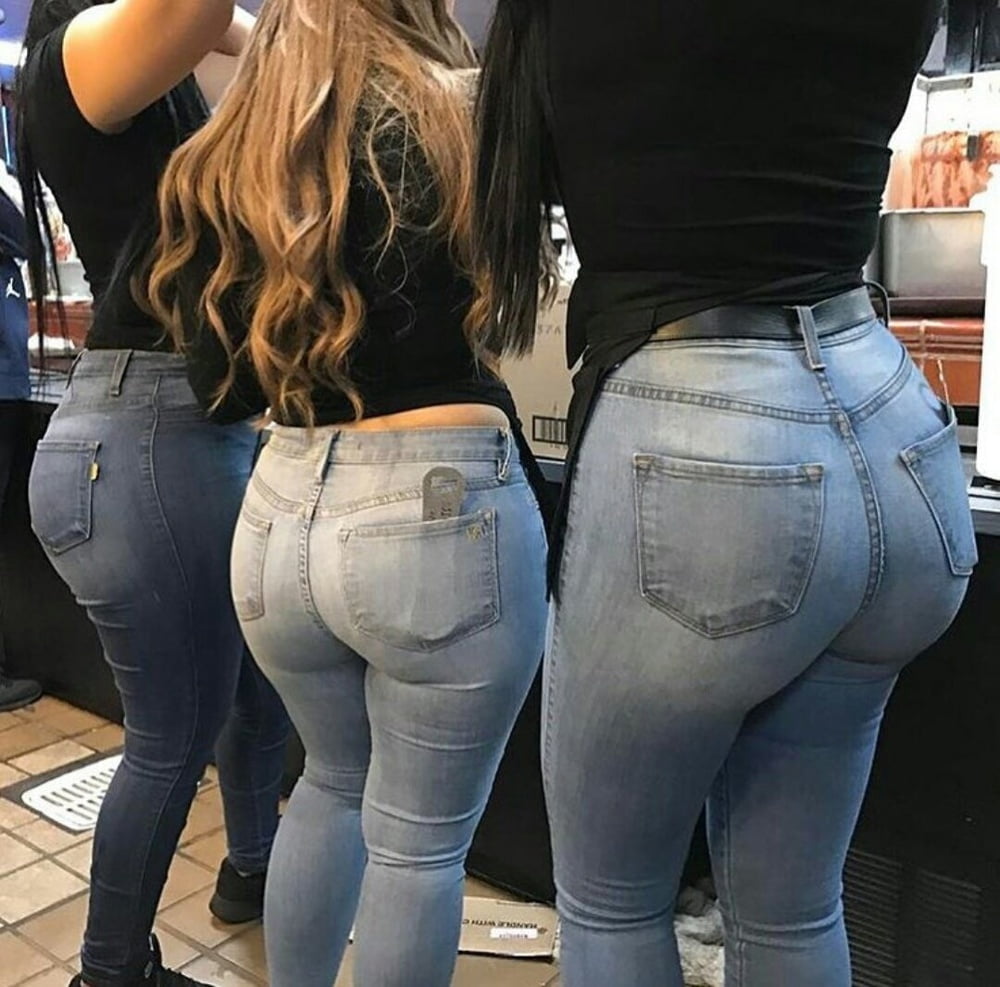 Big booty in jeans xxx