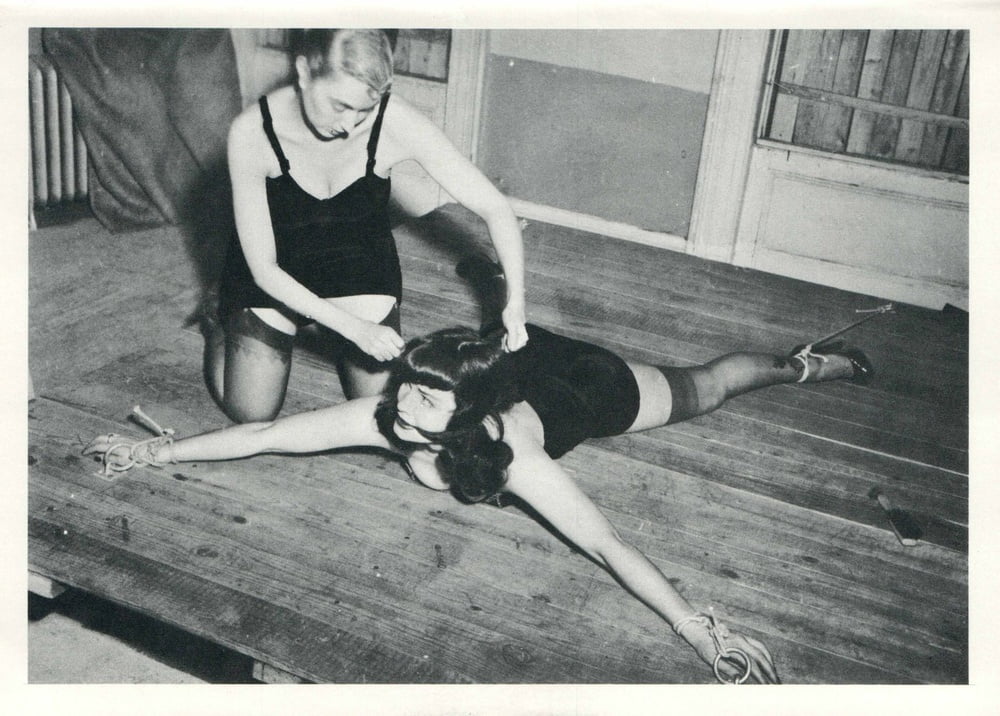 Bettie page spanked slave girl rare