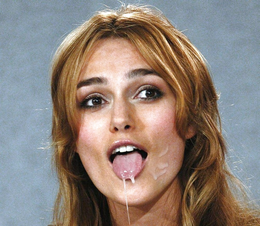 Celebs with cum on there face