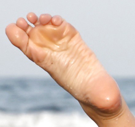 her beautiful soles upclose