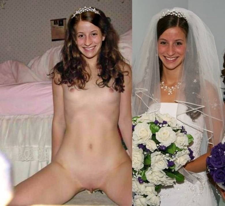 Wedding Day Brides Dressed Undressed On Off Before After 106 Pics 1079