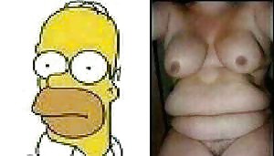 The winner of the Homer Simpson look alike contest