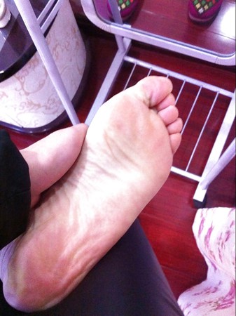 (3) My asian GF's feet, toes and soles! Chinese foot fetish!