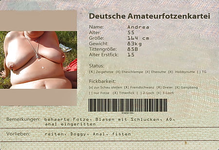 Deutsche Amateurfotzenkartei - bigmilf