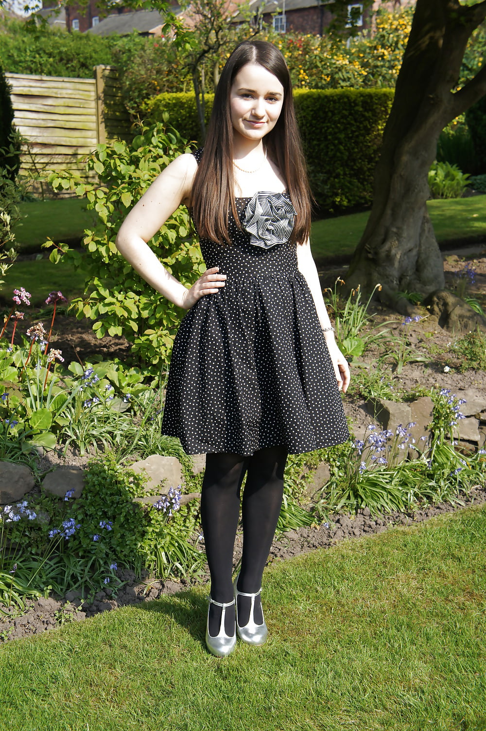 Sex Cute Brit GF in Pantyhose image