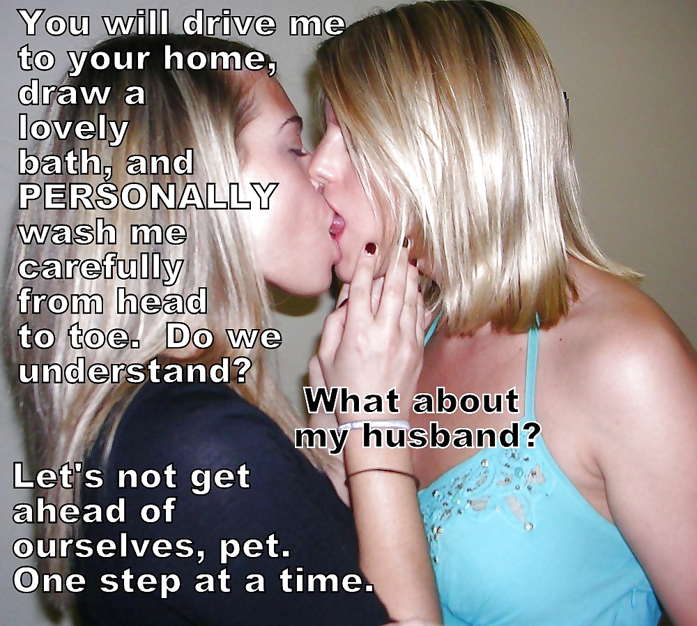 Sex bi-girl encouragement captions 10 image