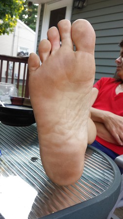 My wife's feet