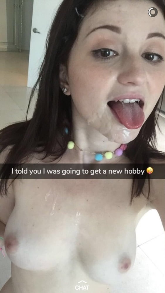 Sex Snapchat sluts covered in cum - 1 image