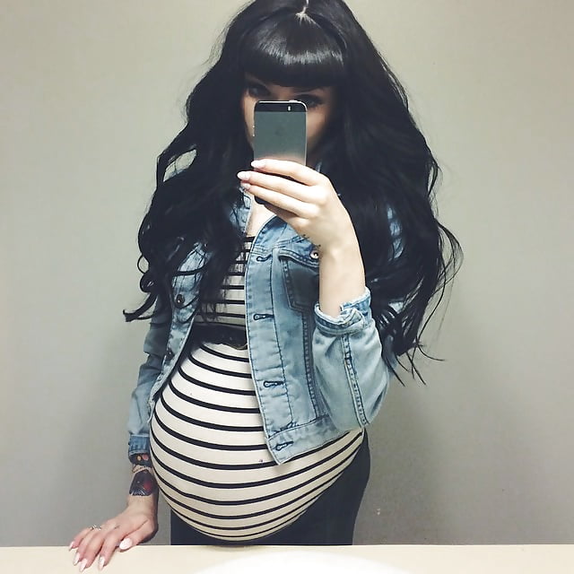 Sex gohtic teen Michelle pregnant with twins image