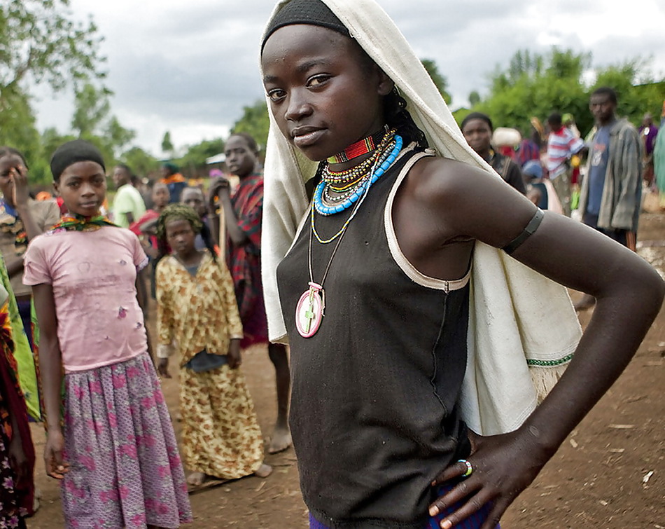 Sex The Beauty of Africa Traditional Tribe Girls image