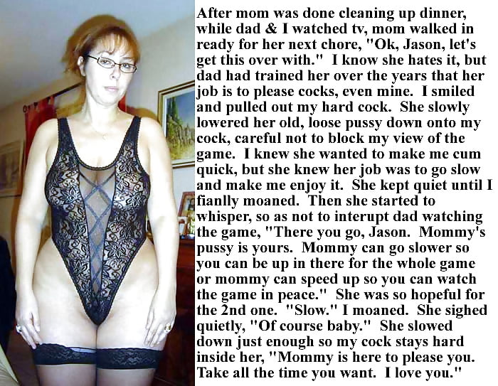 Sex mom and boy  captions image