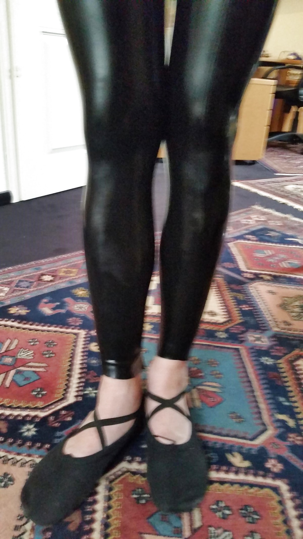 Sex Latex Leggings Ballet image