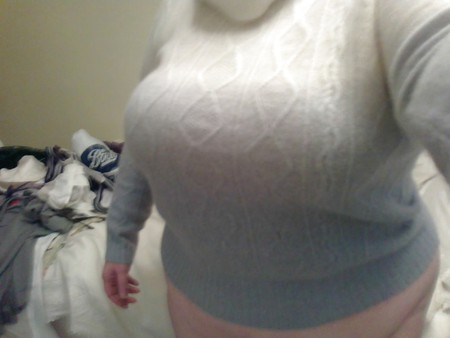 Big boobs in sweaters