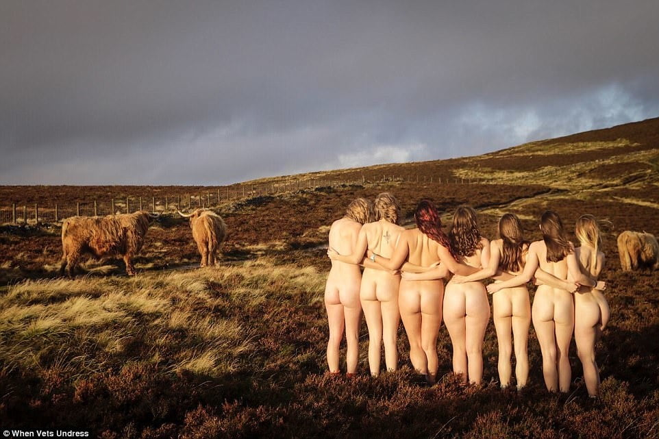 Edinburgh Uni Veterinary Naked Calendar 2020- 12 Photos 