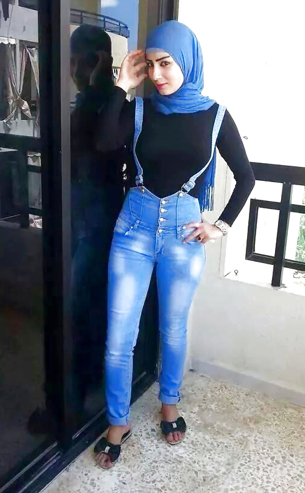 Sex Arabic sexy Hijab Teen image