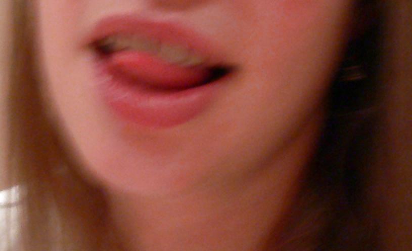 Sex request: your cock next to my wife's lips image