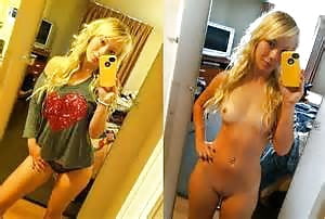 Sex Before After, selfy image