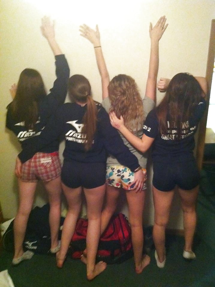 Sex Teens gorgeous asses in thong image