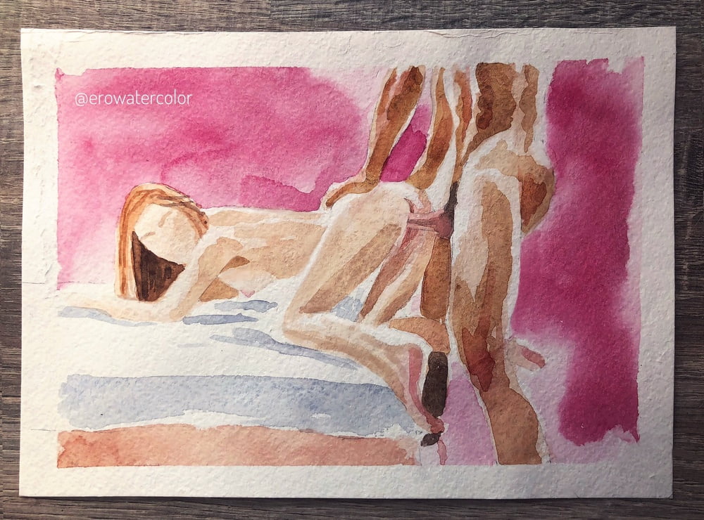 Watercolor pornography- 11 Photos 