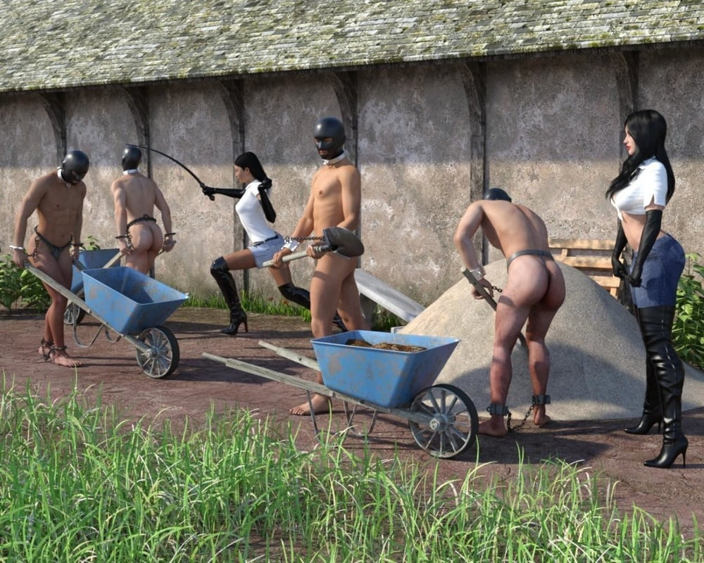 Naked Male Pony Slaves