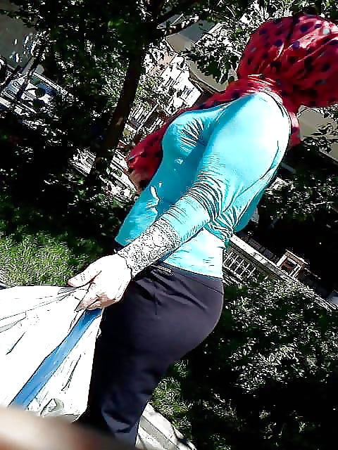 Sex Turkish Candid Hijab Butt image