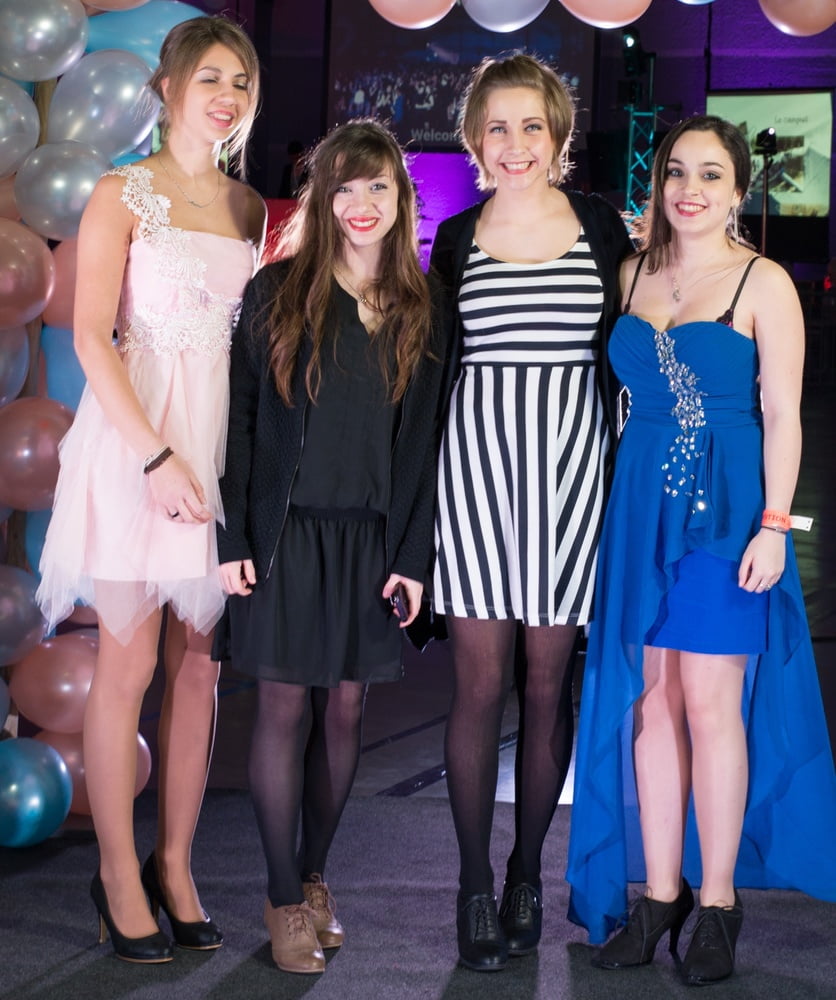 Pantyhosed French Gala Event Part 1 - 50 Photos 