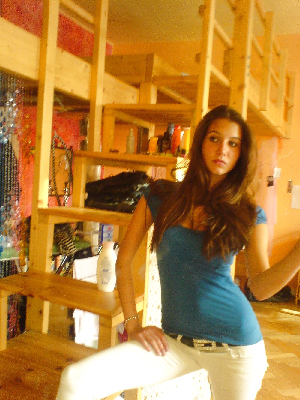 Sex She knows that she is hot image