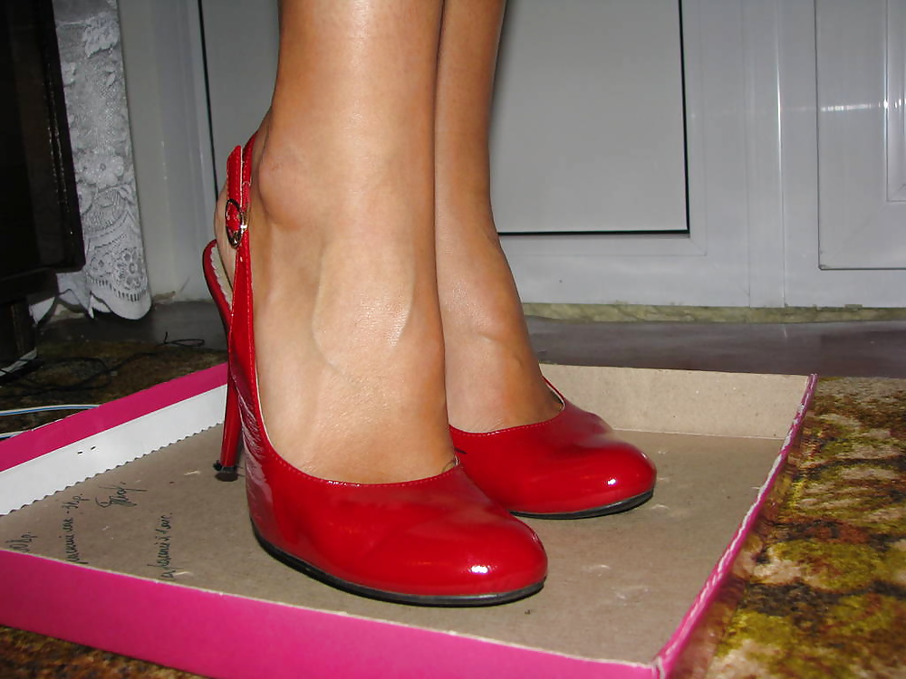 Sex feet in high heels image