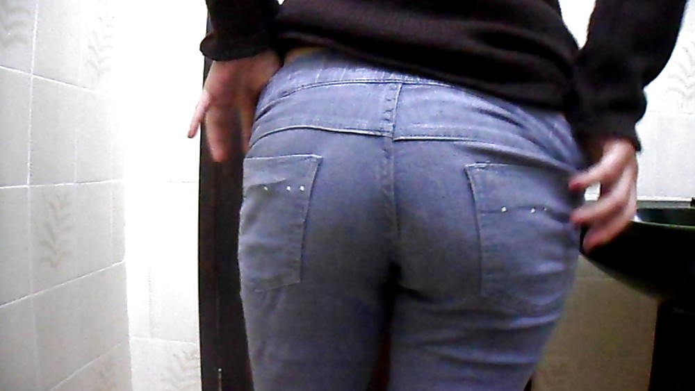 Sex Wife jeans ass image