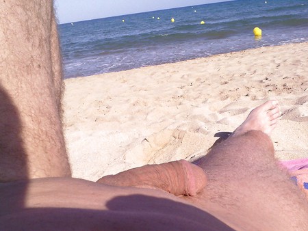 moi sur la plage