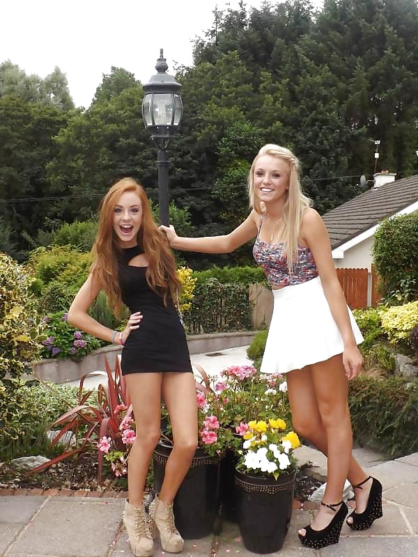 Sex Chav getting ready for night out image