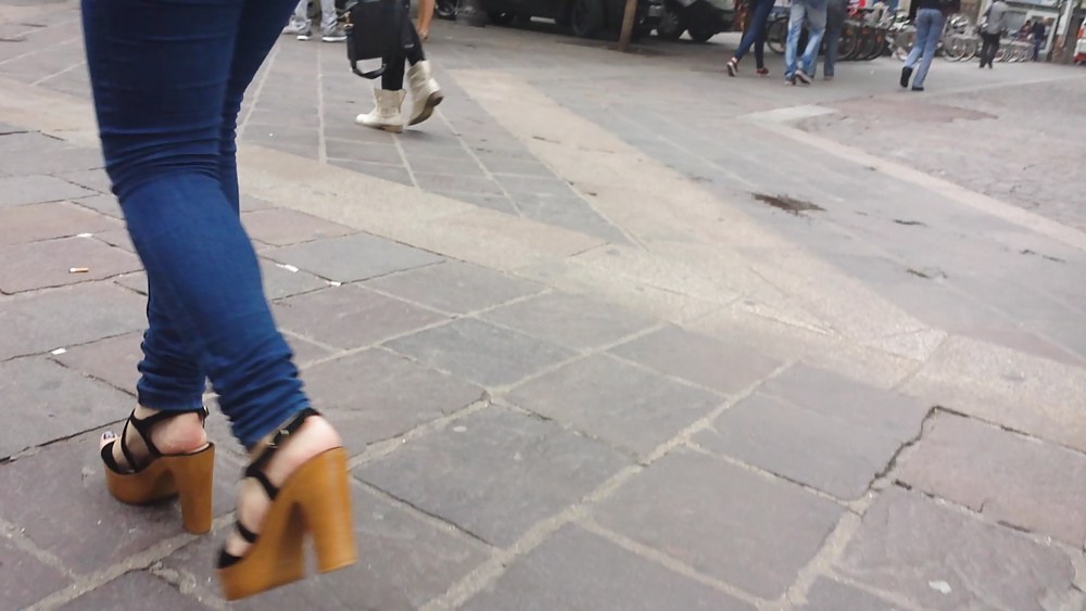 Sex candid girl french feet image