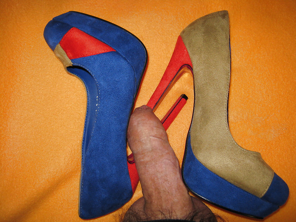 Sex More of blue heels image
