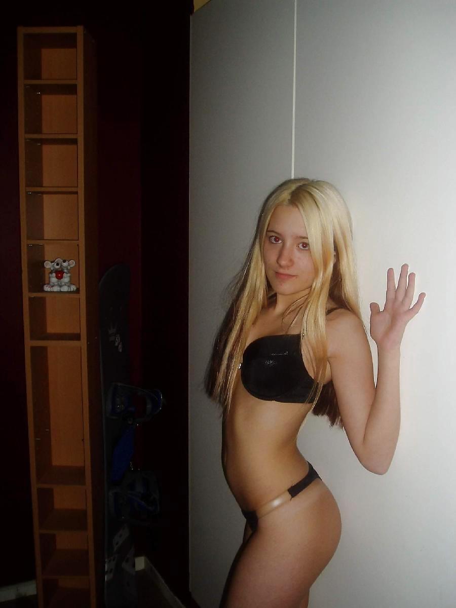 Sex sweet and pretty blonde showing all image
