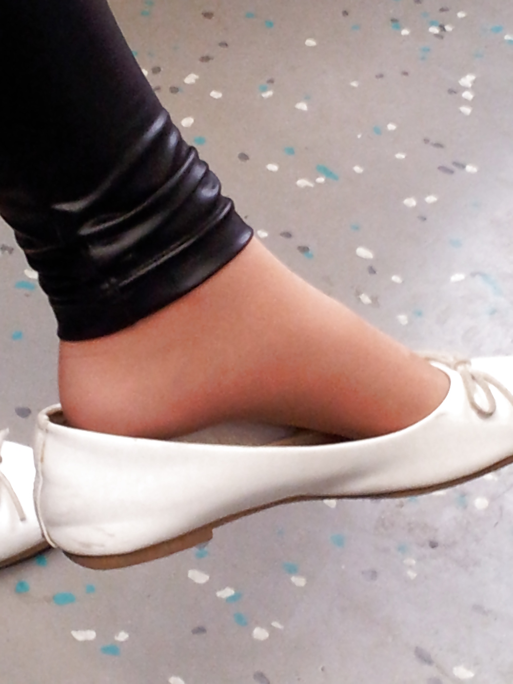 Sex Wifes well worn stinky Ballerinas Flats shoes image