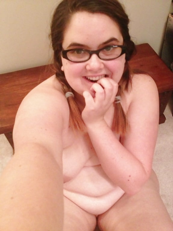 Nerdy Teen Naked