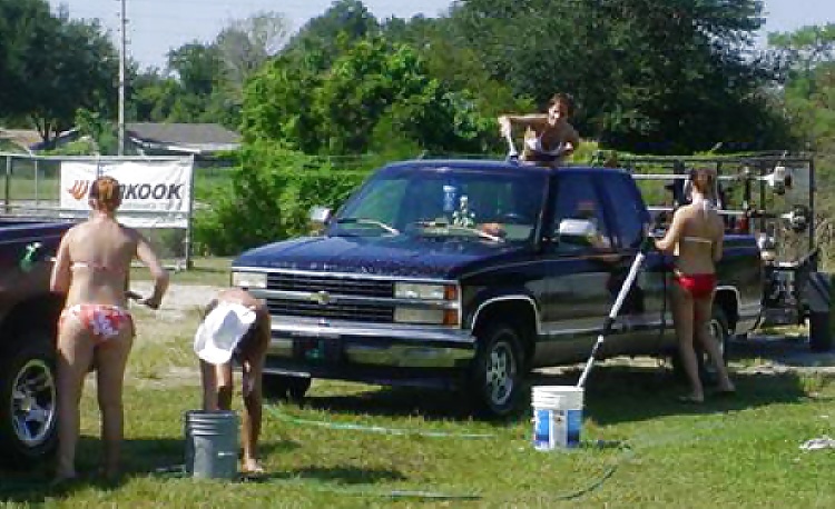 Sex bikini car wash image