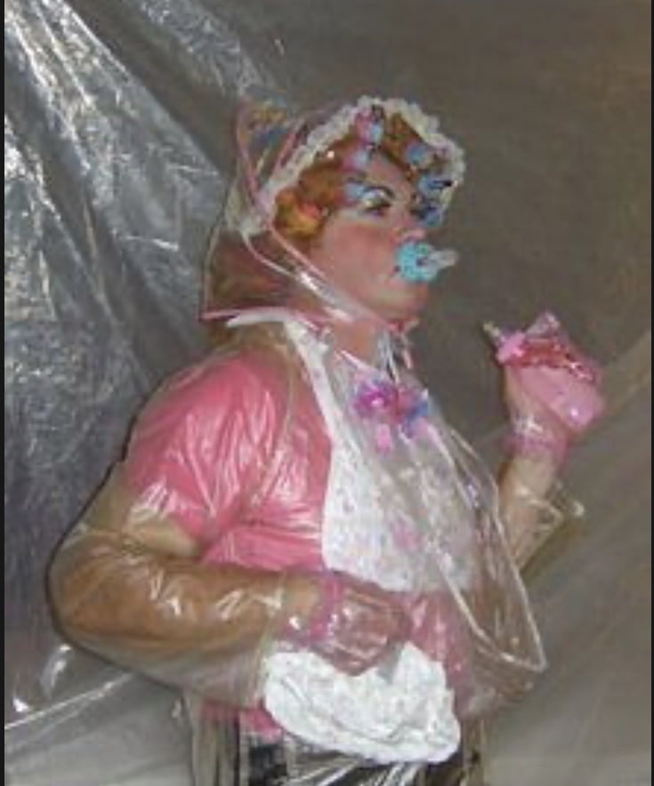 Some Of My Plastic Sissy Baby Pics 21 P