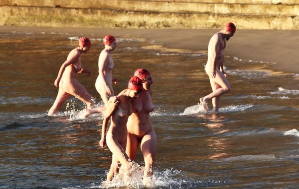 More related nude winter swimming.