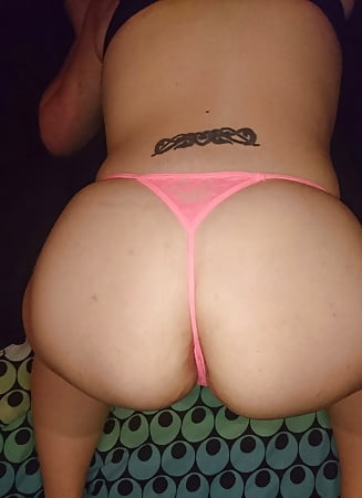 Sexy milf wife big sexy ass in tiny thong