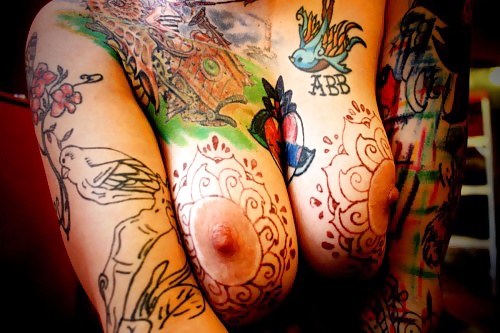 Sex 52 Tattooed Women's Titties - Love'em or Hate'em? image