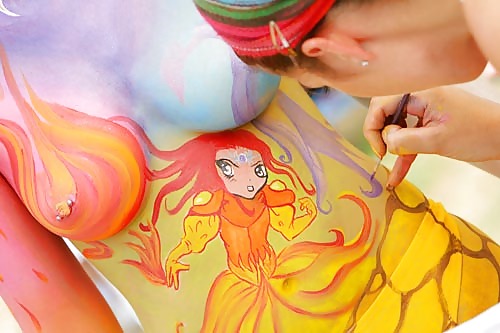 Sex Hot Bodypainting image