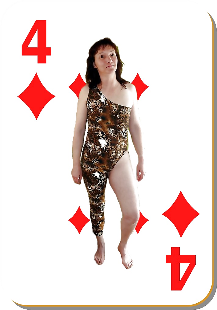 Sex Naughty Playing Cards - Suit of Diamonds (ch-girl Edition) image