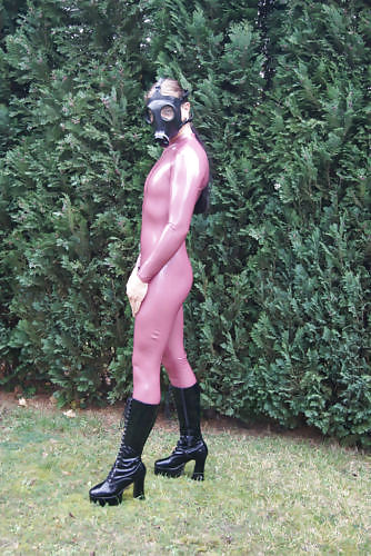 Sex meine neuen latex catsuits image