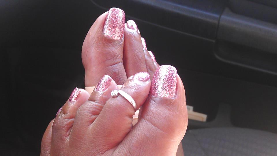 Sex black womans sexy toes image
