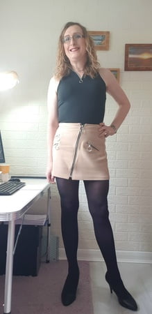 sexy black opaque tights         