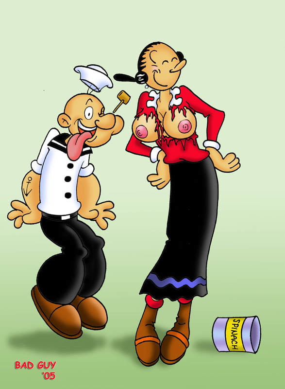 Fun Popeye and Olive Oyl Nude. popeye cartoon porn pics. 