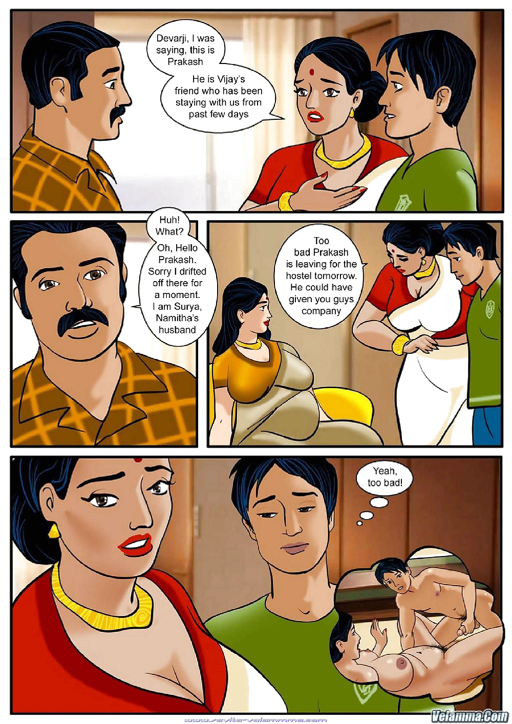 Cartoon Indian Aunty Xxx - Aunty Comics collection - 10 Pics | xHamster