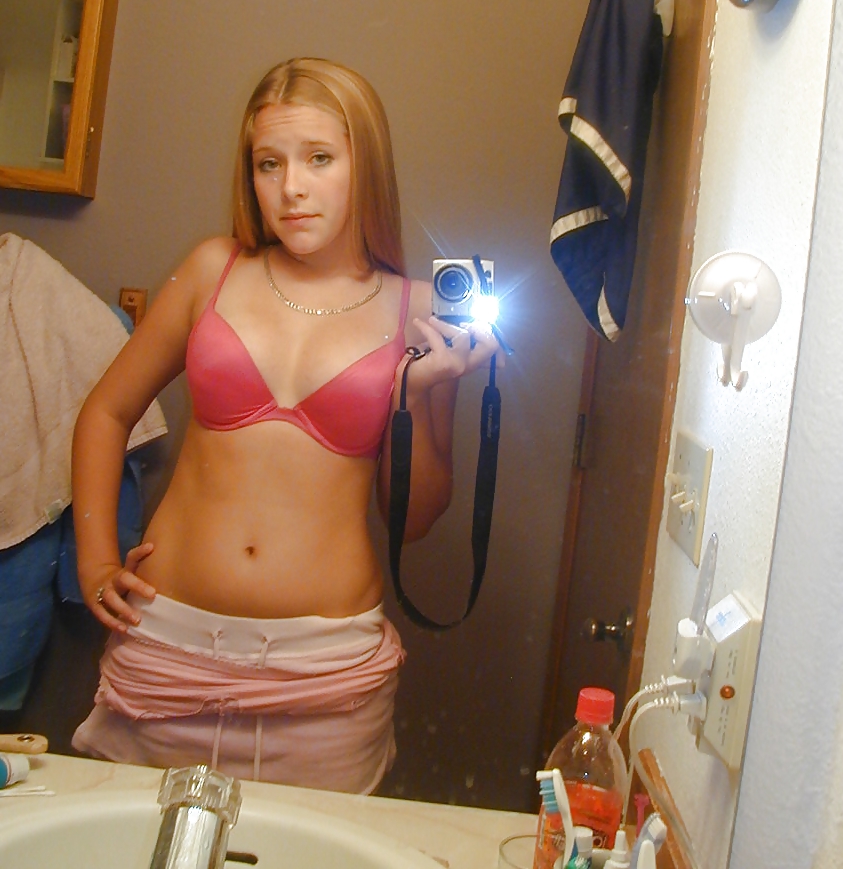 Sex Young blonde Teen showing ... image