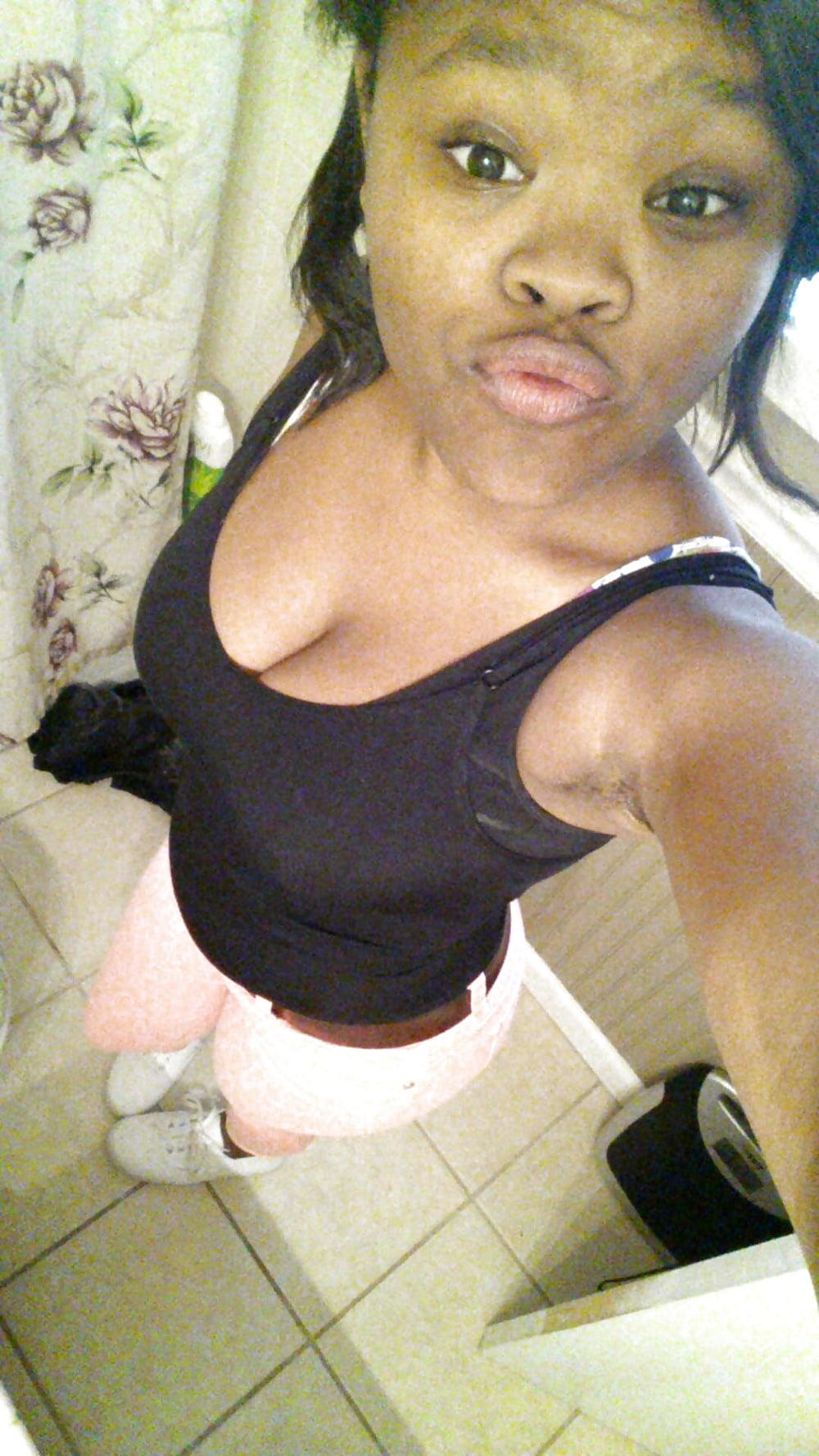 Sex sexy ebony girl selfie 08 image